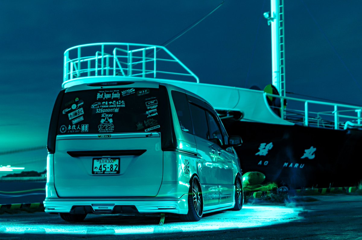 裏門司 弐六改 Su Twitter 召喚www C26セレナ セレナ ニッサン ニッサンセレナ 日産 Nissan 車高短 シャコタン Syakotan 車高調 イデアル Ideal 326power マジバネ チャラバネ 引っ張りタイヤ アウトリップ アクスル加工 ミニバン Vankulture 車