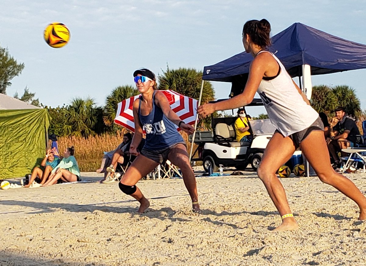 Looking for a good start <a href="/AinsleyPatrick1/">Ainsley Patrick</a> with <a href="/HydenBeach/">Hyden Beach</a> <a href="/avpbeach/">AVP</a> .