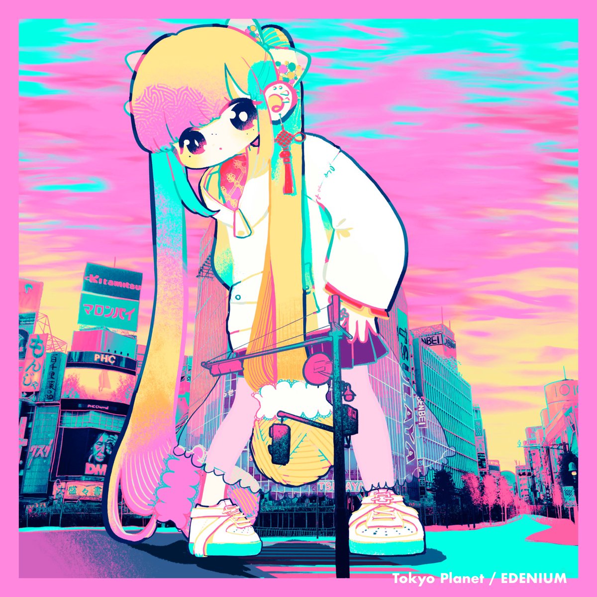 Edenium Mini Album Tokyo Planet Now On ヤシマロパ お仕事募集中のイラスト