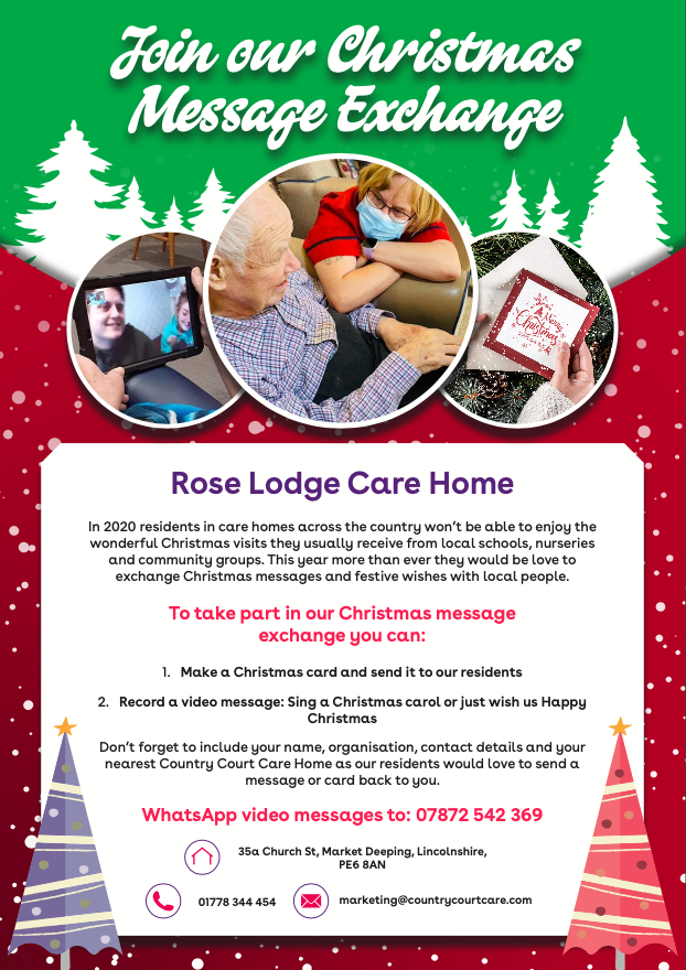 Village Tribune (@villagetribune1) on Twitter photo You can take part in the <a href="/CountryCourtUK/">Country Court</a> Christmas message exchange, by sending a festive message to residents in their care homes🎄
Find out more here: villagetribune.org.uk/article/christ… You can take part in the <a href="/CountryCourtUK/">Country Court</a> Christmas message exchange, by sending a festive message to residents in their care homes🎄
Find out more here: villagetribune.org.uk/article/christ…