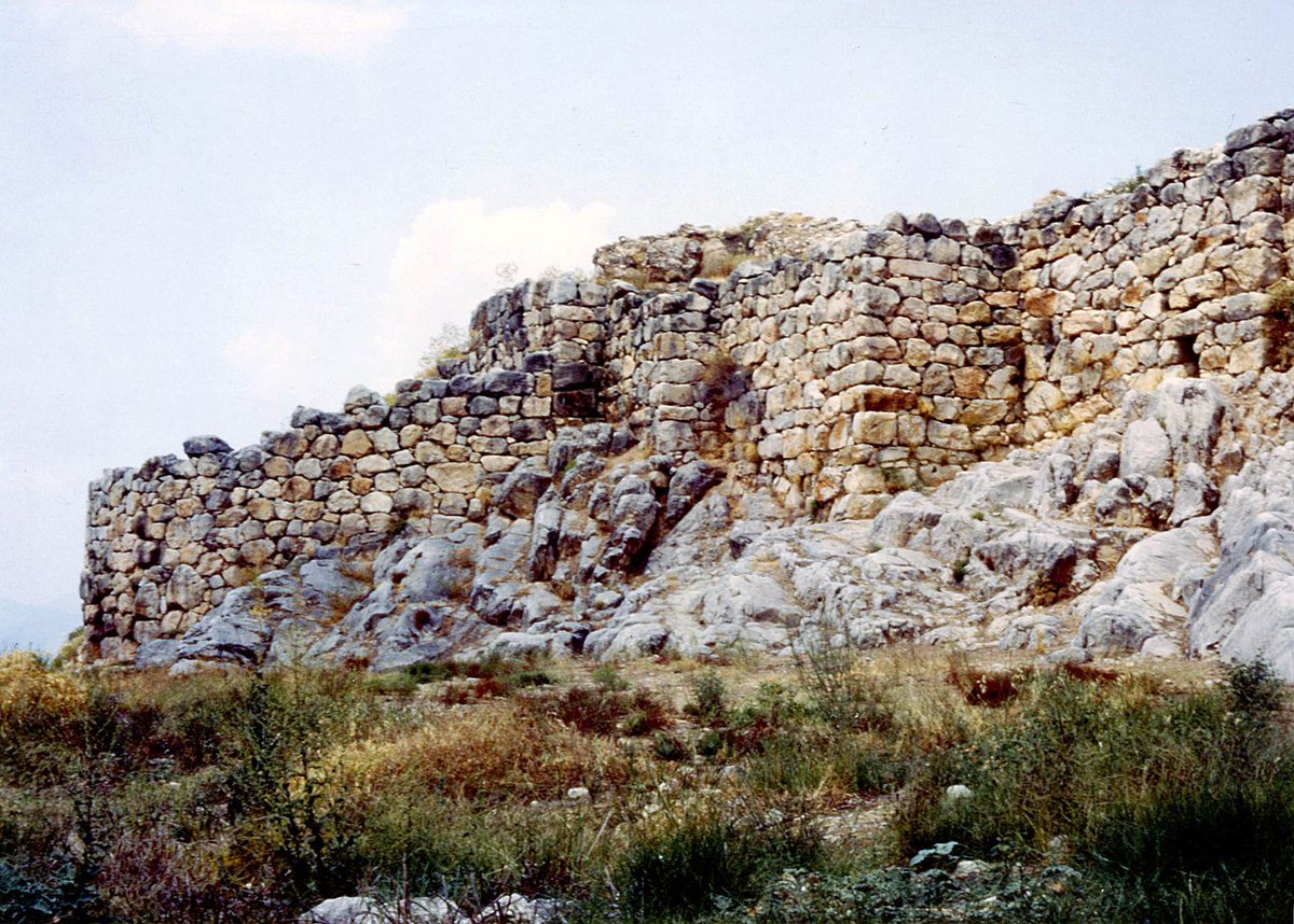 Civilizations adapted: the Mycenaeans used large rough-hewn stones to construct their palaces—so-called Cyclopean architecture—which might have had an anti-earthquake function: gaps dampened the shock waves, and large stones could shift without the entire structure collapsing.