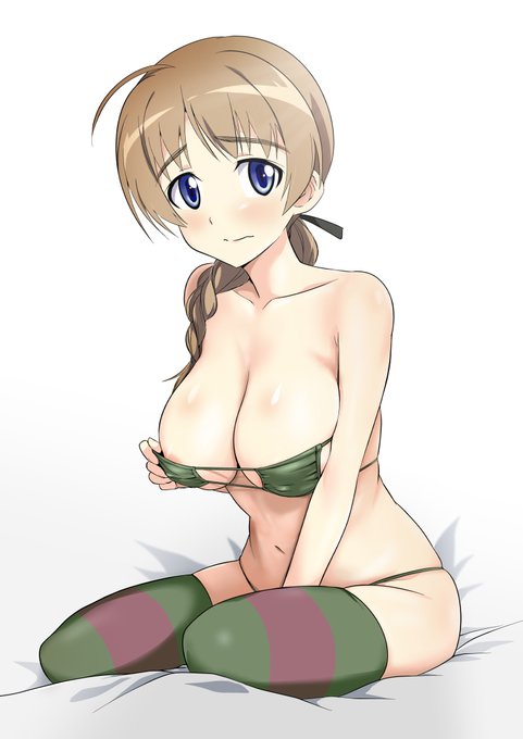 #いいニーハイの日
リーネちゃんがニーハイだった 