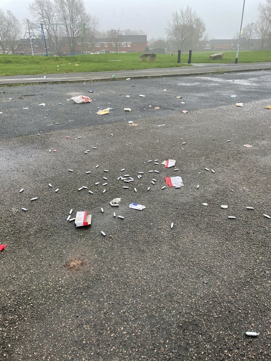 j0amber's tweet photo. Walsall council take down a camera and this starts to happen again! Every night this week we have cars of turning up! Loud music! leaving all this behind! Why should we live like this ?Ws2 0js @WillenhallWMP  @WMPolice @WalsallCouncil @Walsallpolice @Valerie_VazMP https://t.co/GUOi8IEHEO