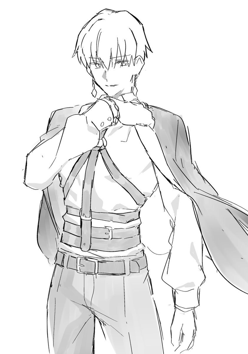 ハーネスギルガメッシュ落書き