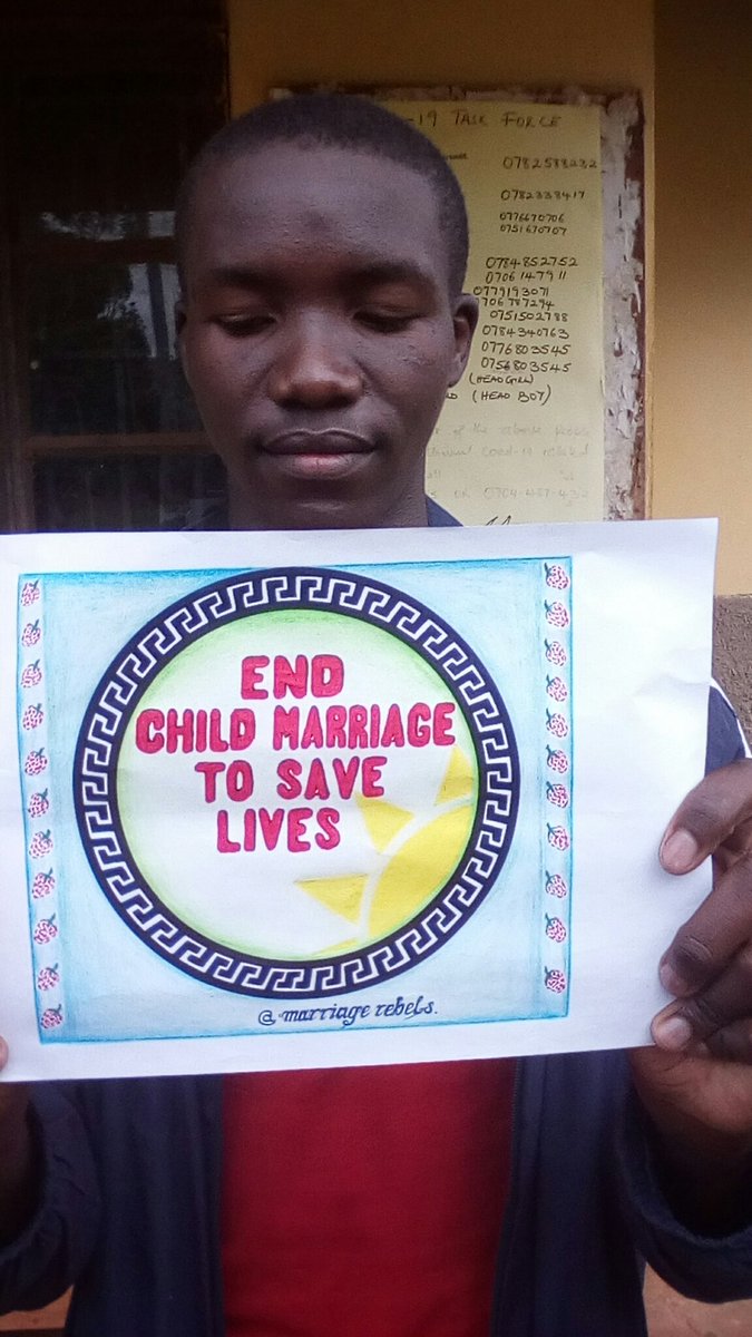 About 3 out 10 babies of teenage mothers die during birth and 1out of 5 babies die before 1 year.
End Child Marriage to Save Lives #AYM2020 #EndChildMarriage #ENDCHILDMARRIAGEFORABETTERAFRICA <a href="/UNICEFUganda/">UNICEF Uganda</a> <a href="/UNICEFKenya/">UNICEF Kenya</a> <a href="/eddie_addai/">Edward Addai</a> <a href="/ProfSarahAgbor/">H.E. Prof. Sarah Anyang Agbor</a> <a href="/derrickoduck/">Derrick│</a> <a href="/UNICEF_AUOffice/">UNICEF Office to the African Union & ECA</a>