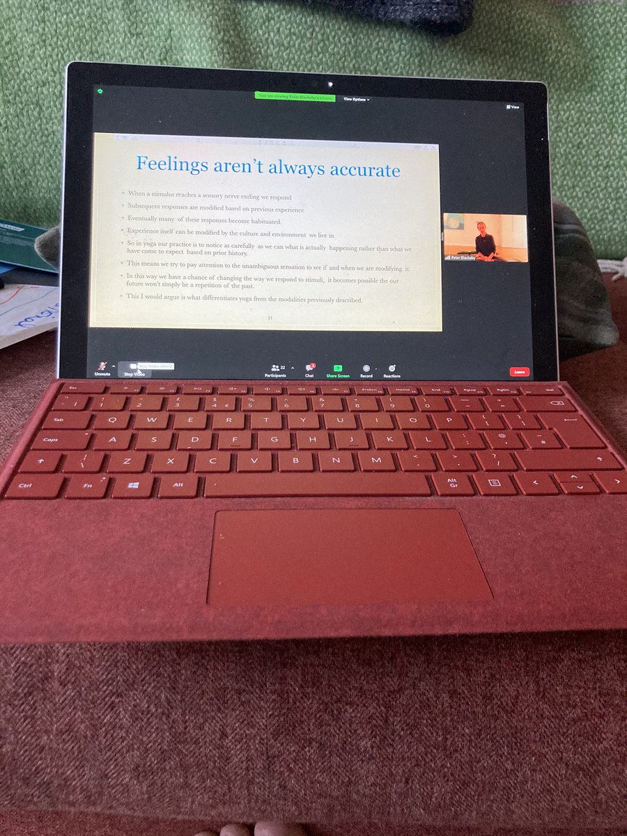 Enjoying a day of wisdom from <a href="/peteblackaby/">Peter Blackaby</a> #yoga #exercise #play and #performance.