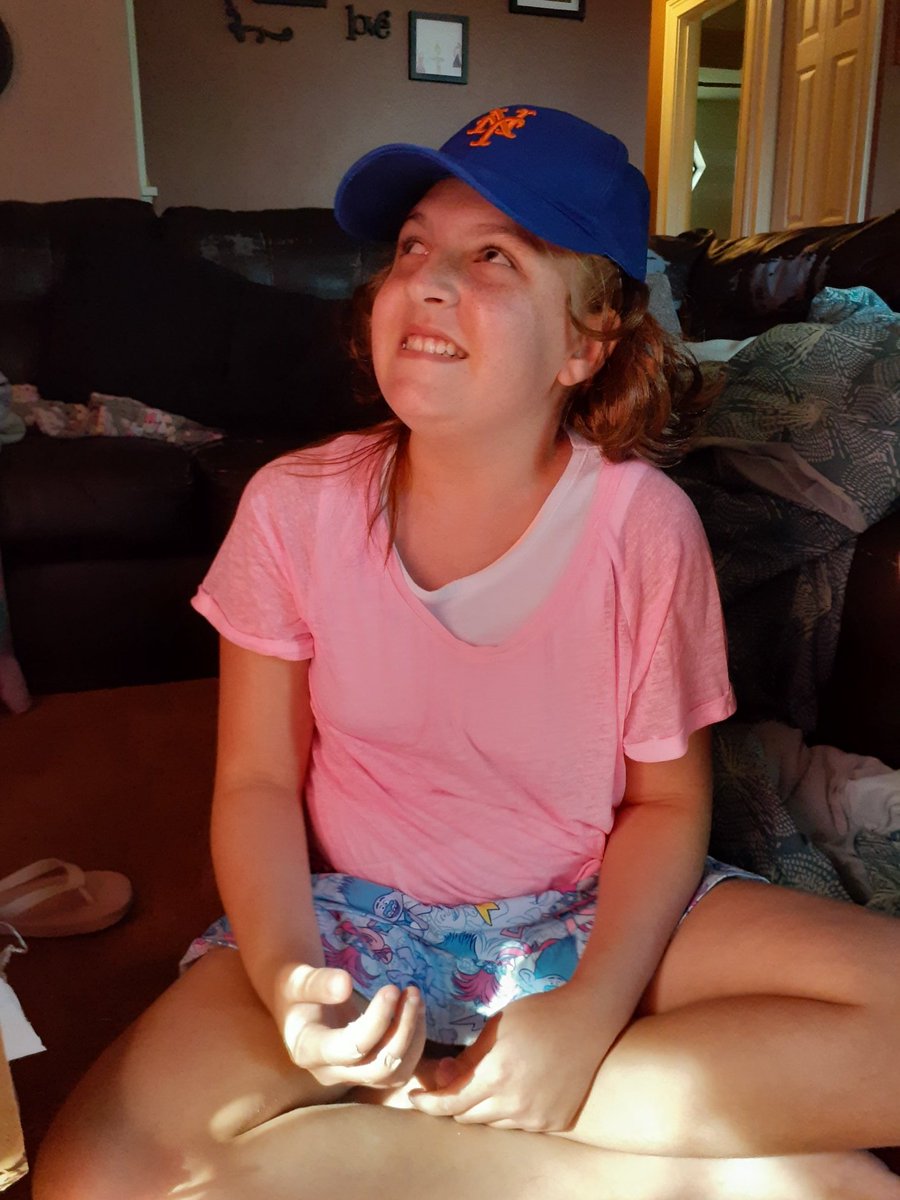 baileysbuckets's tweet photo. Wonderful surprise and words of encouragement for Bailey yesterday from @NewYorkMets 💕 #findacure #feelingthelove #battensdisease https://t.co/mWBQZPUy4l