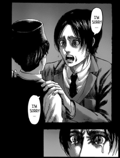 [Another Time skip]When Eren is in total depression because of his mission. He needs help, someone who understands him … but, also he feels like a monster. He thinks he doesn't have the right to be happy.