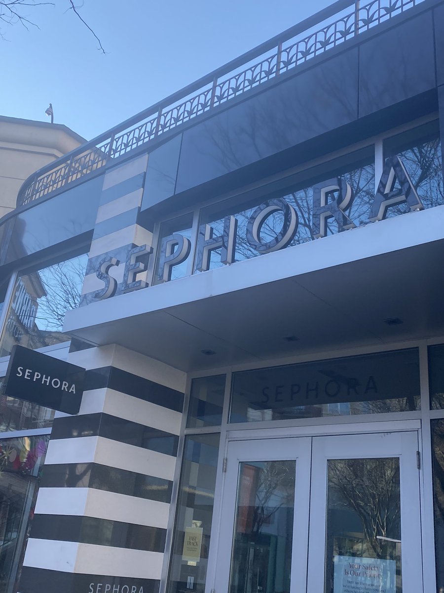 Sephora: why bother? I only wash my hair when I have to turn the video on. press calls? you’d be appalled. not pretty.