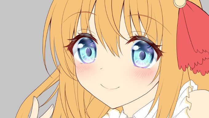 塗り途中のペコリーヌ 