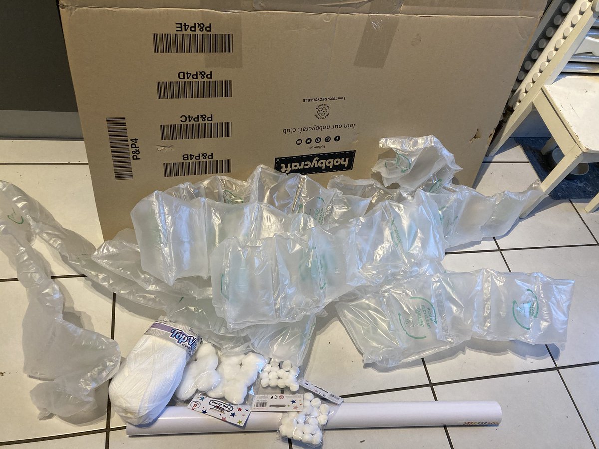 So much packaging for so few items! Very unnecessary  <a href="/Hobbycraft/">Hobbycraft</a>