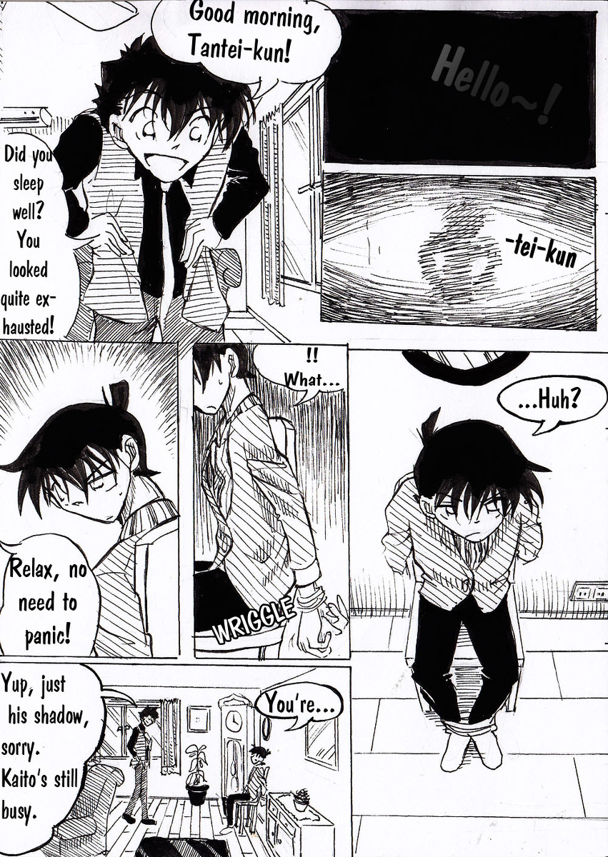 Bakathief すい Shadow Chase Ch18 18話 漫画 名探偵コナン 黒羽快斗 怪盗キッド まじっく快斗 工藤新一 快新 新快 同人誌 コナン T Co 35td7eh2em