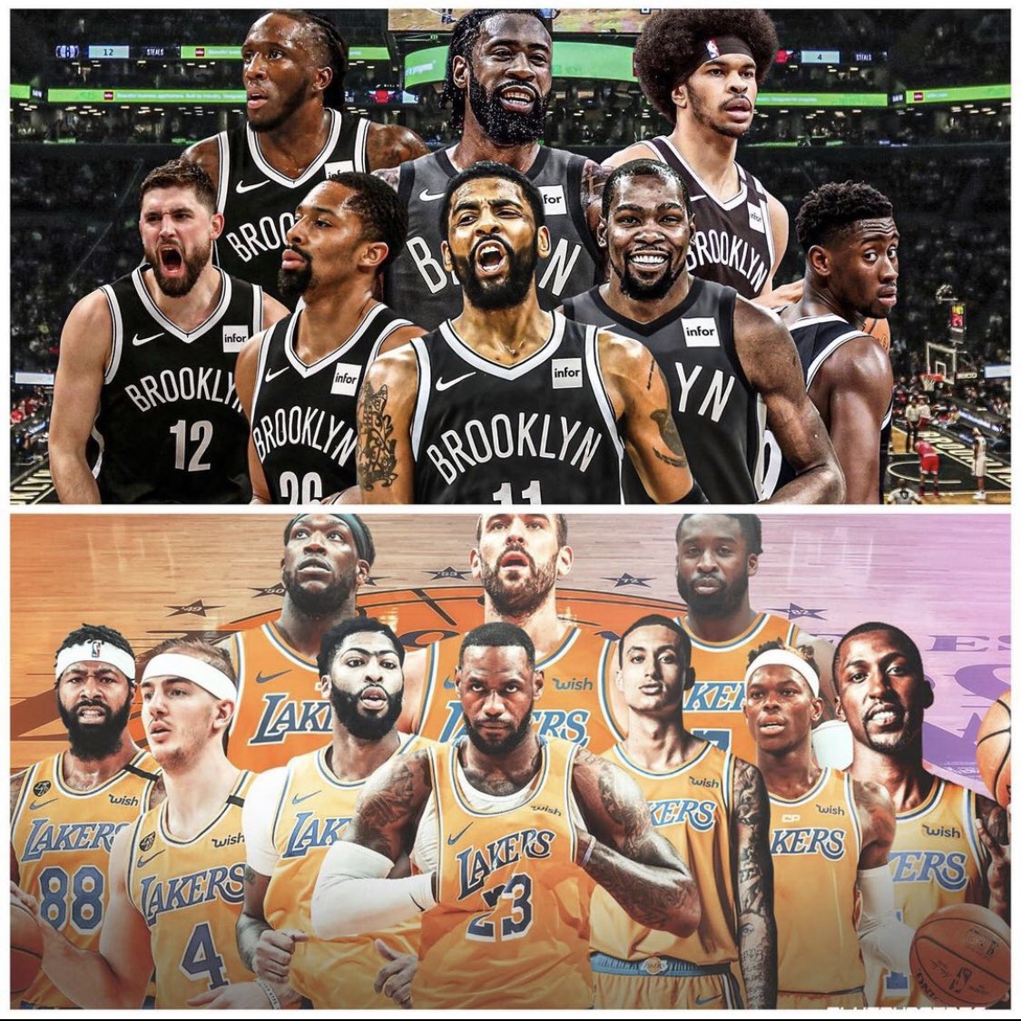 EstiloNBA's tweet photo. 🔥PREGUNTA DEL DÍA🔥

PODRÁN LOS BROOKLYN NETS GANAR EN UNAS FINALES A LOS LAKERS⁉️

#nba #lakers #brooklynnets https://t.co/fwBvdgdEkp