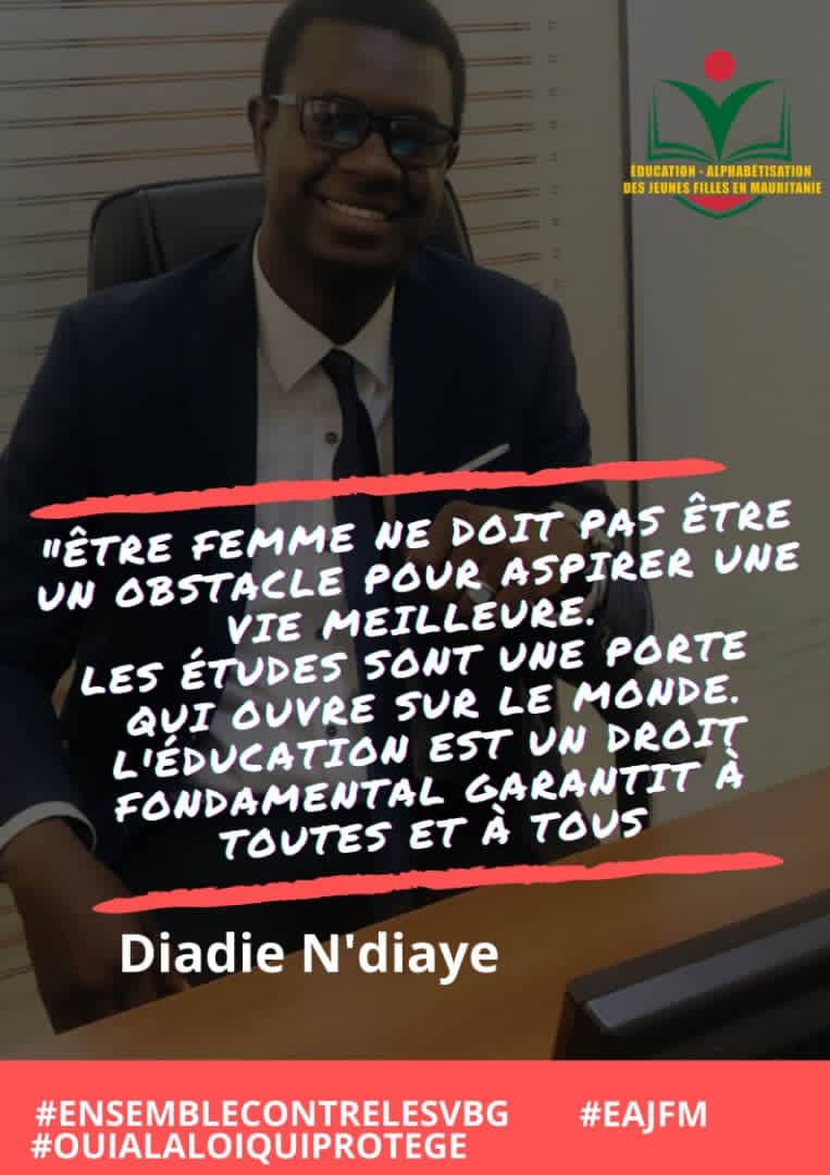 Être femme ne doit pas être un obstacle pour aspirer à une vie meilleure.les études sont une porte qui ouvre sur le monde .leducation est un droit fondamental garantit à toutes et à tous .
#DiadieNDIAYE Gestionnaire,RH,Développement,Recrutement Formation et Gestion des Carrières