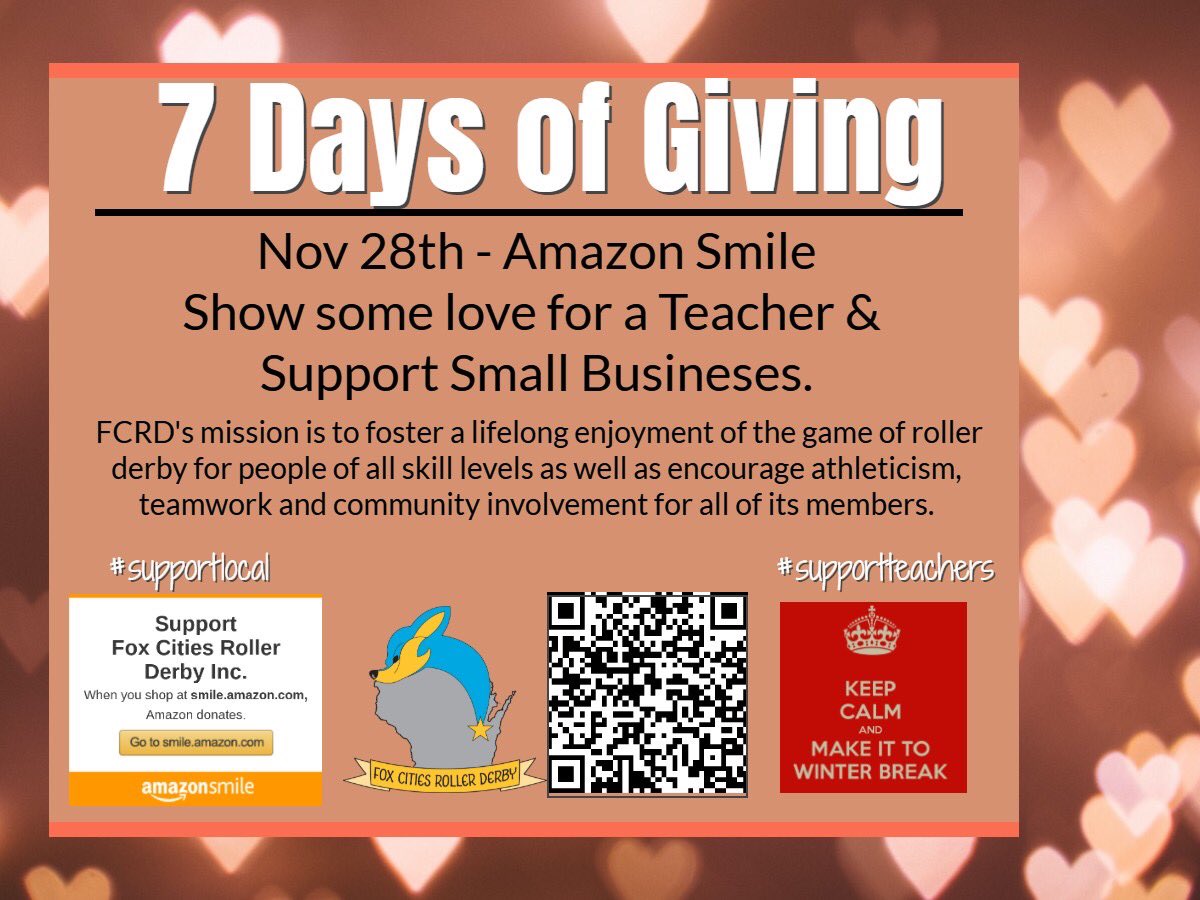 It’s Small Business Saturday!

Make sure to download the Huterra app and select Fox Cities Roller Derby as your 501c3.