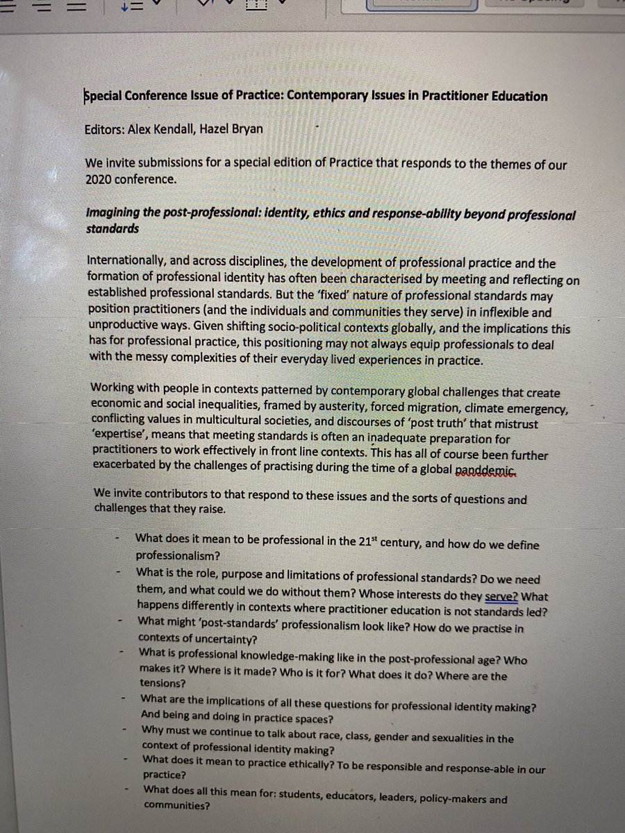 alexckendall's tweet photo. Call going out for contributions for special #IPDA2020 conference issue of @IpdaJournal. Abstract by 30th Jan, decisions by 28th Feb, full papers by end of June. Go on #IPDA2020 delegates you know you want to! It’s only an abstract to start with support for new writers! https://t.co/yh3sNwrZtJ