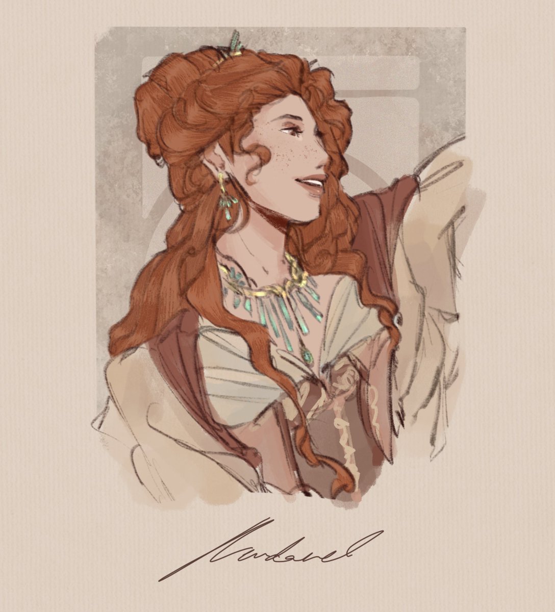 The Silmarillion portrait series.🍂
A thread to keep them all organised.

Starting with Sauron (Maia), Maedhros and Nerdanel