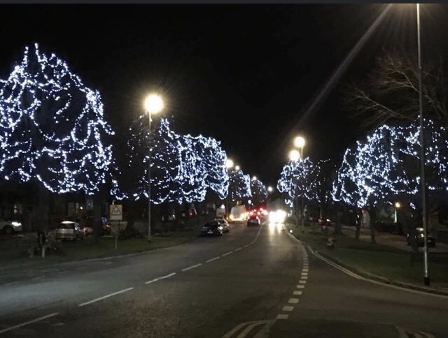 Our Christmas lights went on tonight, sadly no event but the town looks so lovely.
