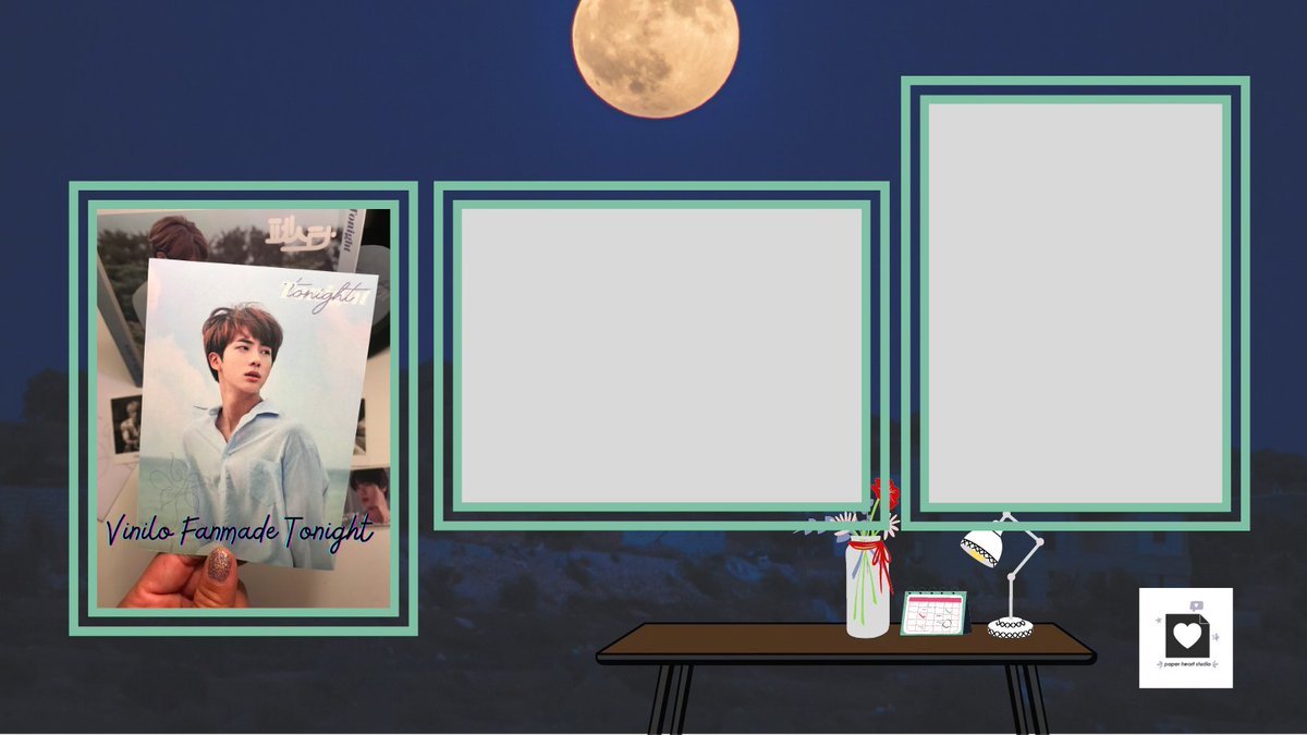 TPaperheart's tweet photo. 🌘When this night passes...
Are you ready?
Estáis list@s
#jinpaperheart #wwh #jin #handmade #birthdaycollection @Tpaperheart7 @BTS_twt https://t.co/dvJi83pExC