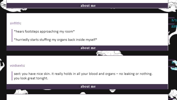 Some gems from my Vell tag on tumblr.