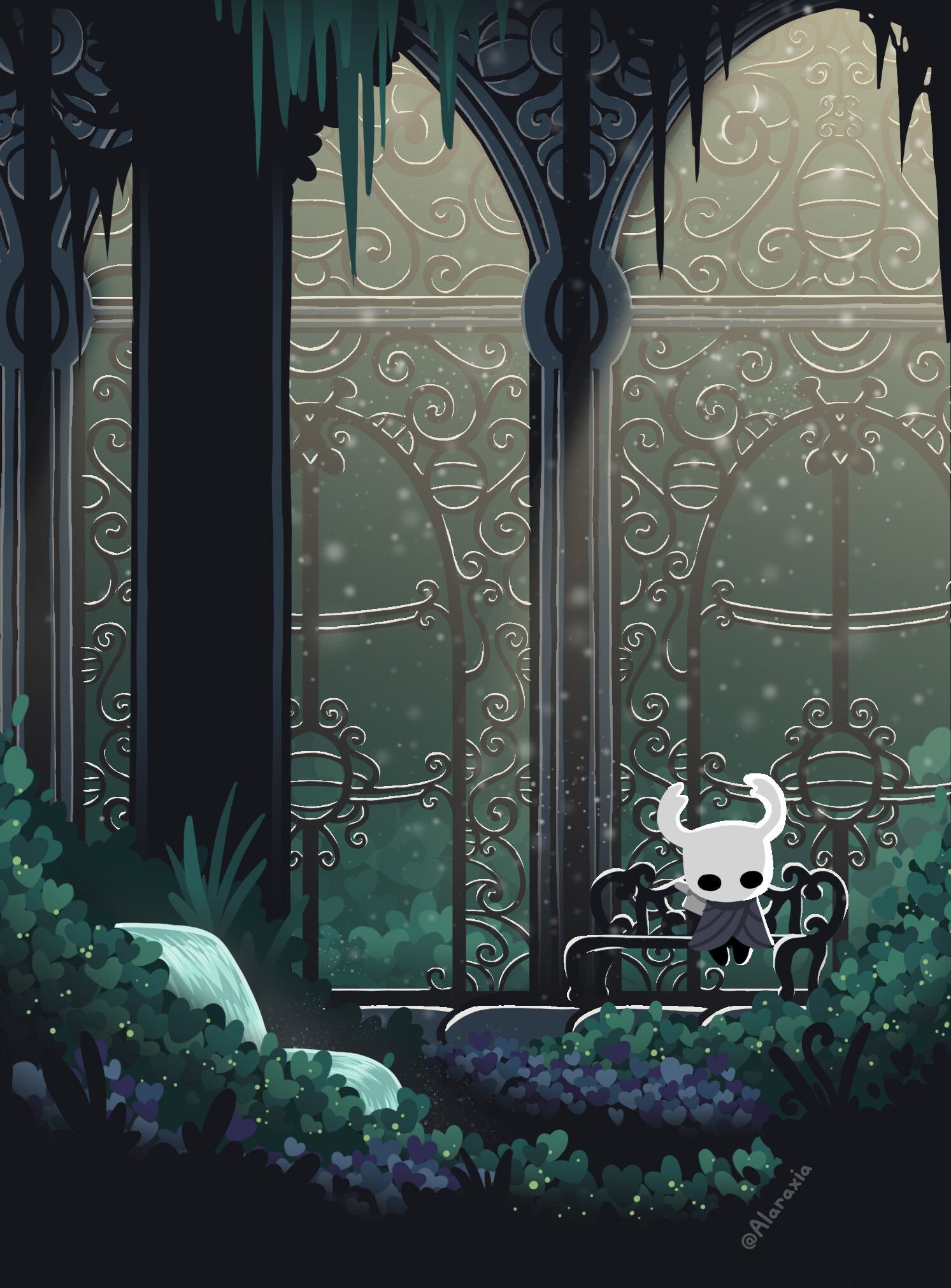 Зелёная тропа Hollow Knight
