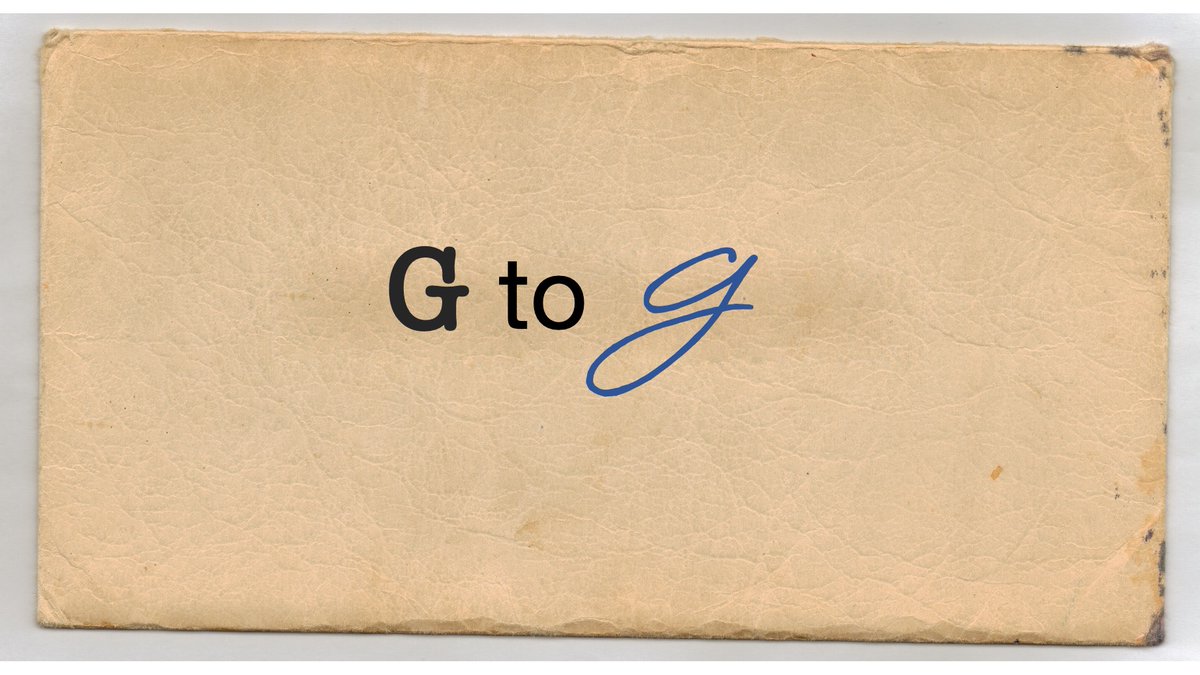 26characters's tweet photo. Dear 26, today G to G by John Allert who imagines George Lewis (C. Day Lewis's 'The Otterbury Incident') and Gordie Lachance (Stephen King’s 'The Body') corresponding as the writers they might have become. #26characters #its_paulwhite https://t.co/r7P9gb4lC3 https://t.co/8jxxiAFUkV