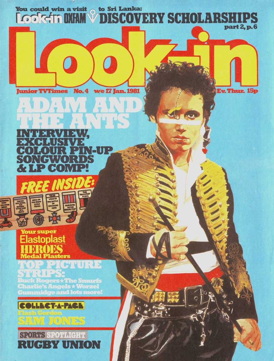 1981 saw a new look for Look-In, with a new logo and photo covers. Alas it wasn't enough to slow the decline in sales; by the mid 1980s rival magazines and the home computer revolution was starting to steal Look-In's lunch money.