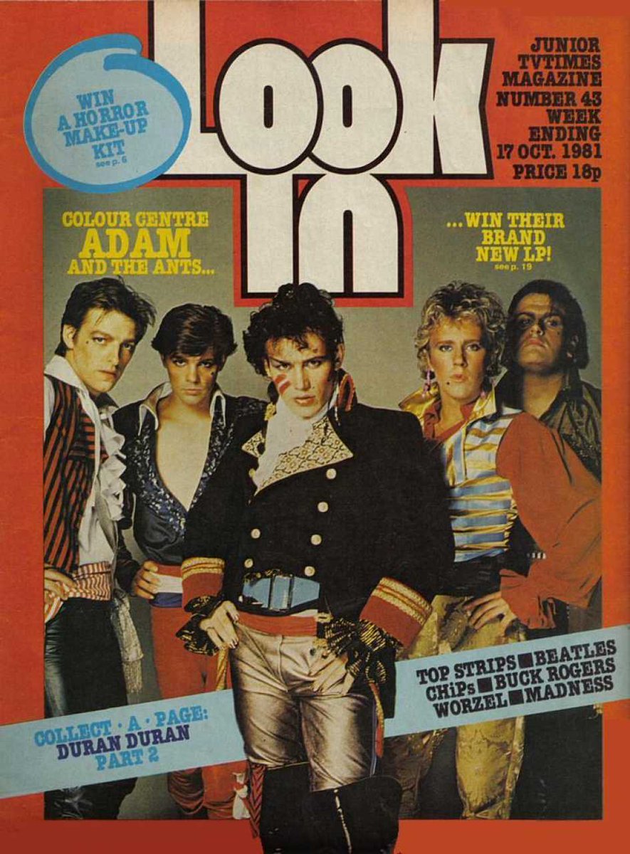 1981 saw a new look for Look-In, with a new logo and photo covers. Alas it wasn't enough to slow the decline in sales; by the mid 1980s rival magazines and the home computer revolution was starting to steal Look-In's lunch money.