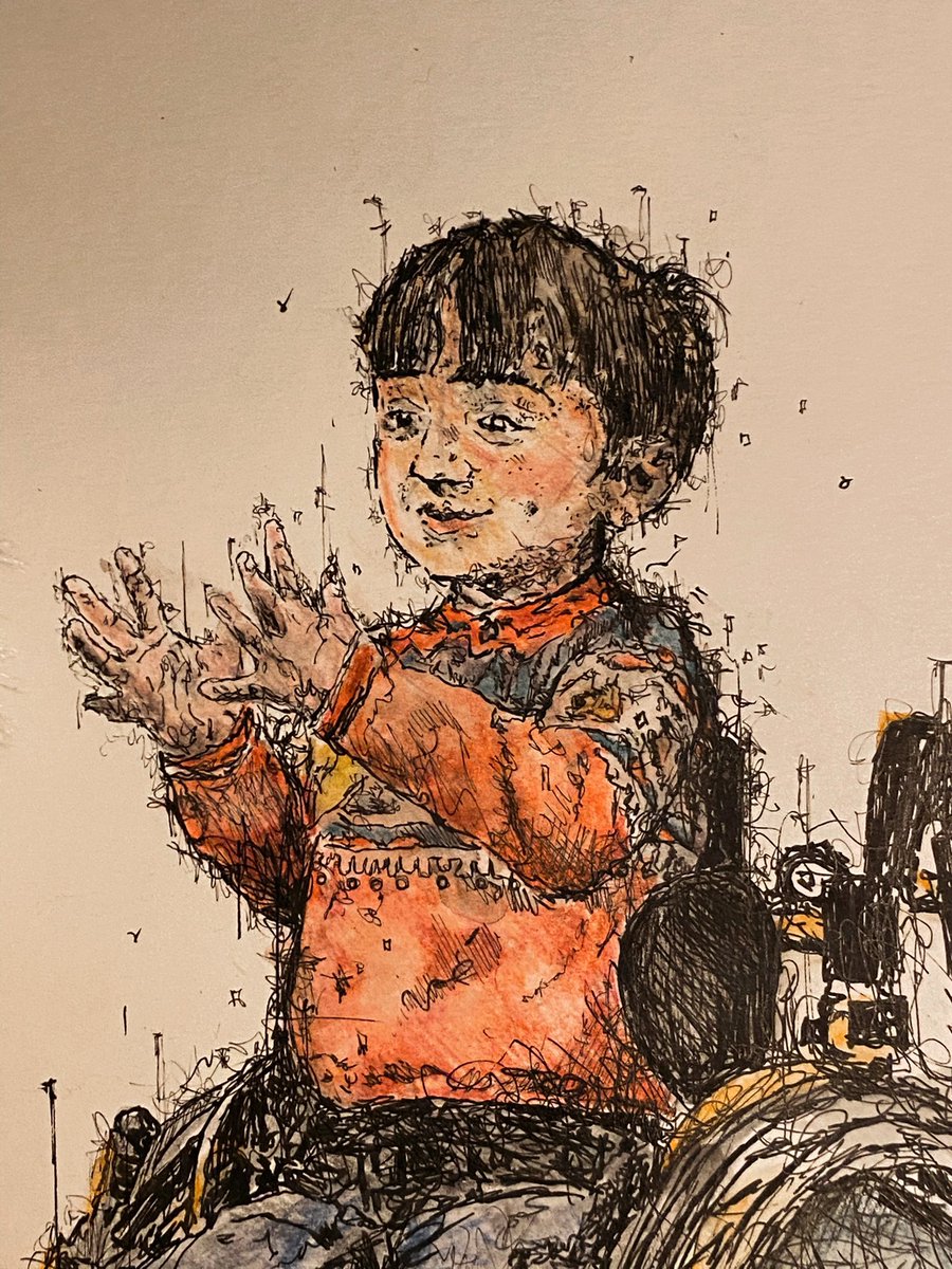 Today, I drew the inspirational young Adam King from last night’s Toy Show. I think I speak for the nation when I say he stole our hearts. Text TEMPLE to 50300 to donate €4 to Temple St. #TheLateLateToyShow #LateLateToyShow @DavidKWfd