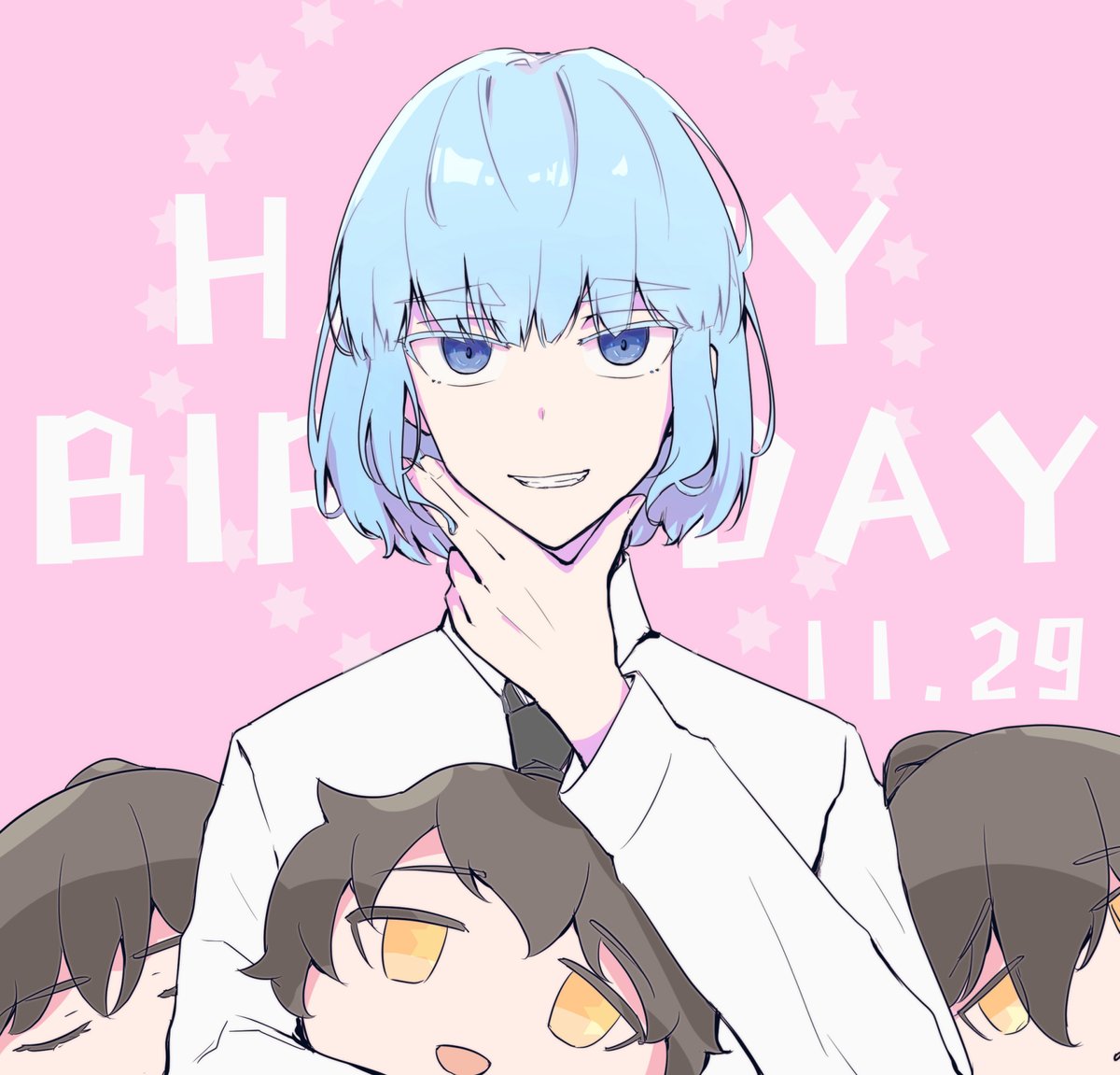 #쿤_아게로_아그니스_생일_축하해
#생일축하해_우리의_푸른_등대지기