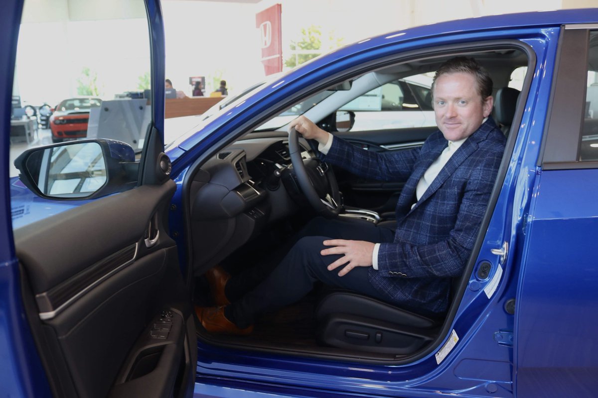 It’s the Honda Way’s general manager Brendon Hall with the Honda Civic! The Honda Way offers a large selection of vehicles like the Honda Civic, the redesigned Honda Accord, or SUVs like the Honda CR-V, Honda HR-V, Honda Pilot, or new Honda Passport.hondaway.com/en