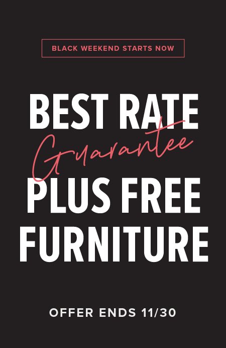 The best special of the year is HERE! Sign or Renew your lease to receive our Best Rate Guarantee PLUS Free Furniture! You don’t want to miss this!🥳 Offer ends 11/30
