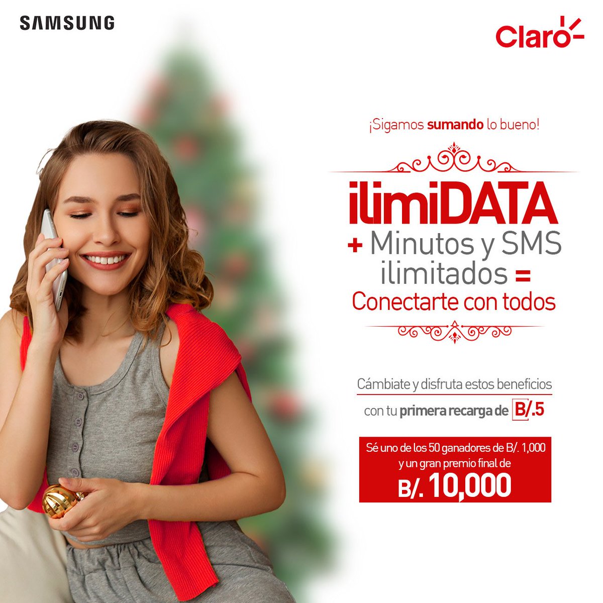 ¿Quieres hablar y navegar sin parar? 👀 ¡Pásate a <a href="/claropanama/">@claropanama</a> y disfruta beneficios desde tu primera recarga! 👌📲