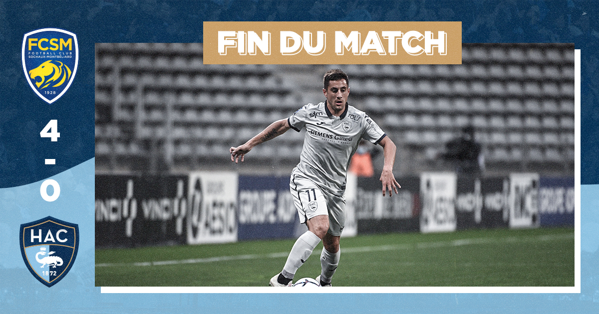 HAC_Foot's tweet photo. C'est fini... Buts inscrits par Bedia (9e et 15e), Lasme (21e, sp) et Weissbeck (65e) #FCSMHAC https://t.co/NV1Egu1PWP