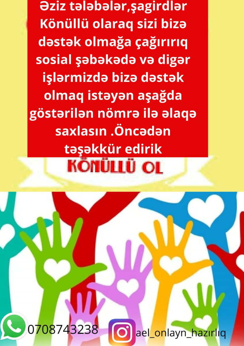 #Abituriyent
#Miq
#kurs
#onlayn
#Ədəbiyyat
#Azərbaycandili
#Abituriyent #Abituriyentlər #Abituryenthazırlığı #İmtahah #Məktəb #Məktəblilər #Təhsil #Elm #Bizbirlikdəgüclüyük #Dövlətimtahanmərkəzi#Evdəqaltəhsildənqalma#təhsil #paylaşaq #köməket