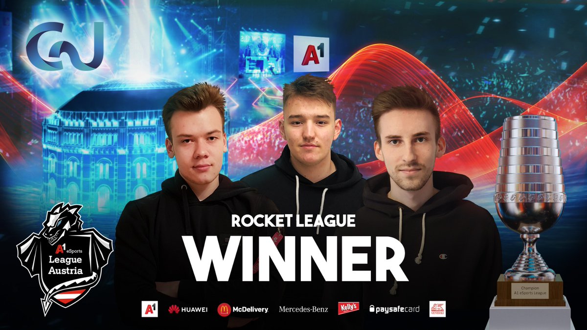 A1eSports_AT's tweet photo. Da ist das Toooorrr! @GameUp_EU  schießt sich mit einem souveränen 3:0 zum #FallSplit2020 Champion in der #A1eSports League Austria GGWP https://t.co/t98PleFPdV