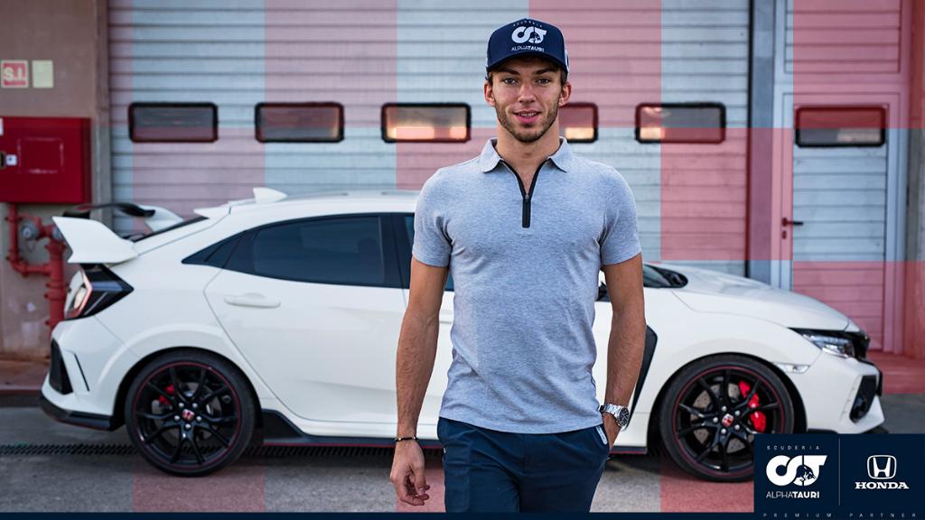 Honda's tweet photo. .@pierregasly + Type R = Unstoppable. #PoweredByHonda

@AlphaTauriF1 https://t.co/bMgZKaH7H9