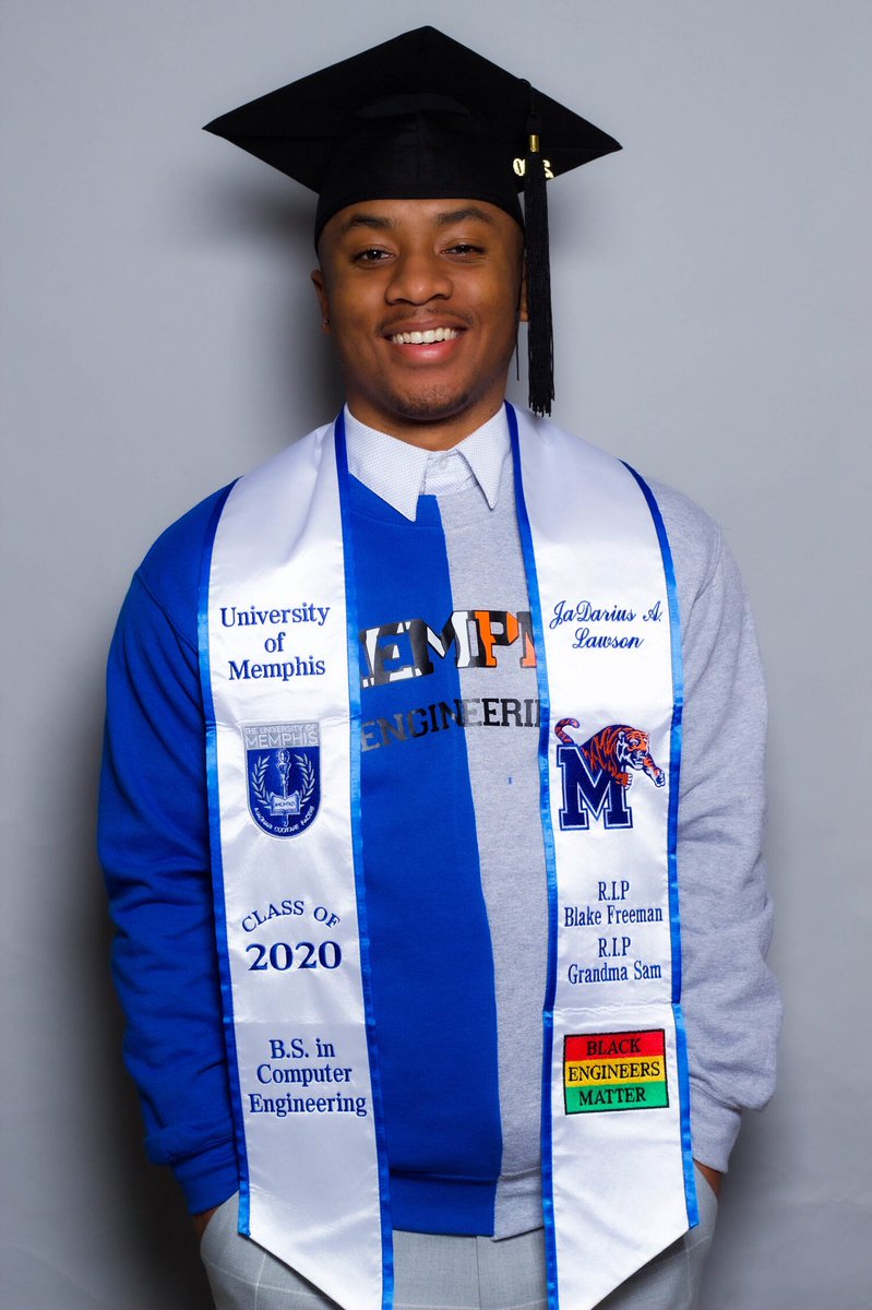 JaDariusLawson's tweet photo. Reflecting on this journey I began years ago of becoming a Computer Engineer, I realized that everybody path is different. You can only be you and control what you can control. Everything happens for a reason and never question yourself. Embrace and enjoy the journey! https://t.co/yiPre4zvJE