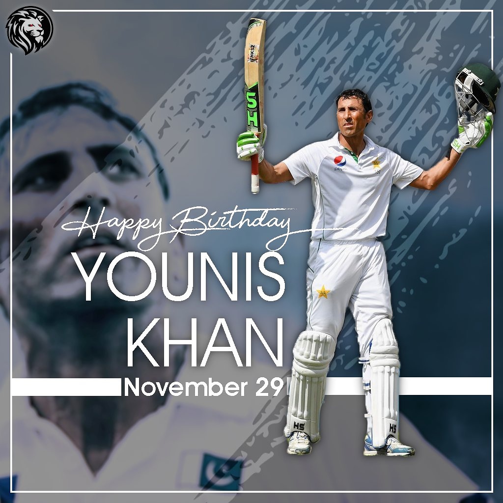 GameSportsMgmt's tweet photo. - Happy Birthday to the legendary @YounusK75 #cricket #Pakistan
#YounusKhan #HappybirthdayYK
๐๐๐๐๐ https://t.co/jgK2ZC5MPU