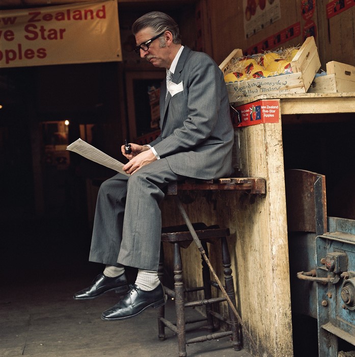 Over the course of those six years Boursnell recorded the comings and goings of the market, documenting and building up relationships with the many people who worked in and around the market. It quickly became an all-consuming project.