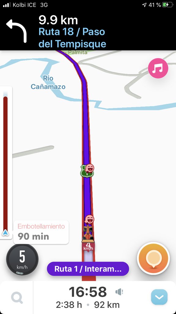 moralamm's tweet photo. Estoy a punto de considerar #agresión de parte del #estadodecostarica la insoportable presa de la #rutainteramericananorte #conavi  @presidenciacr #traficocr hace 8 horas salimos de San José https://t.co/60IHR9iqET