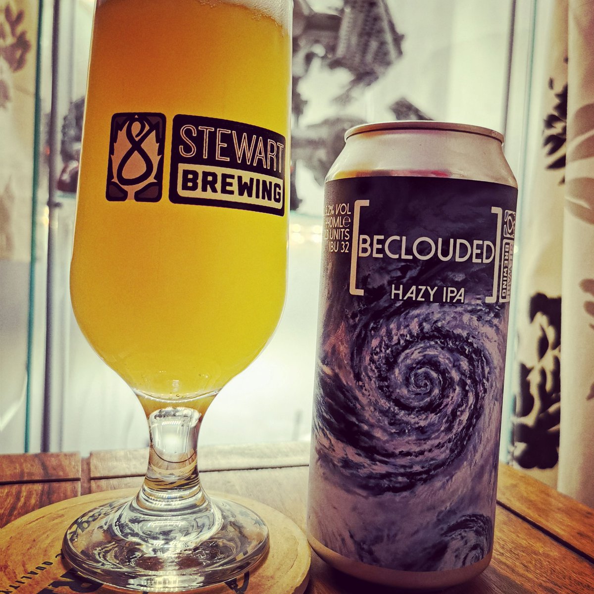 Beerdo_El's tweet photo. Another new one but it's from @stewartbrewing so it's a pretty safe bet πΊπ#beclouded #HazyIPa #ScottishBeer #QualityNotQuantity #BeerLover #beertography https://t.co/O2wjBD6uQI