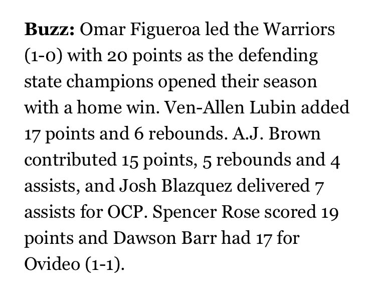 spencerrose02's tweet photo. First week of the season in the books excited to see what the rest of the season holds! @Oviedo_Bball @TNTCoachG @TNT_TrappElite @ExposureFlhoops @prephoopsfl https://t.co/8uJMldLbYb