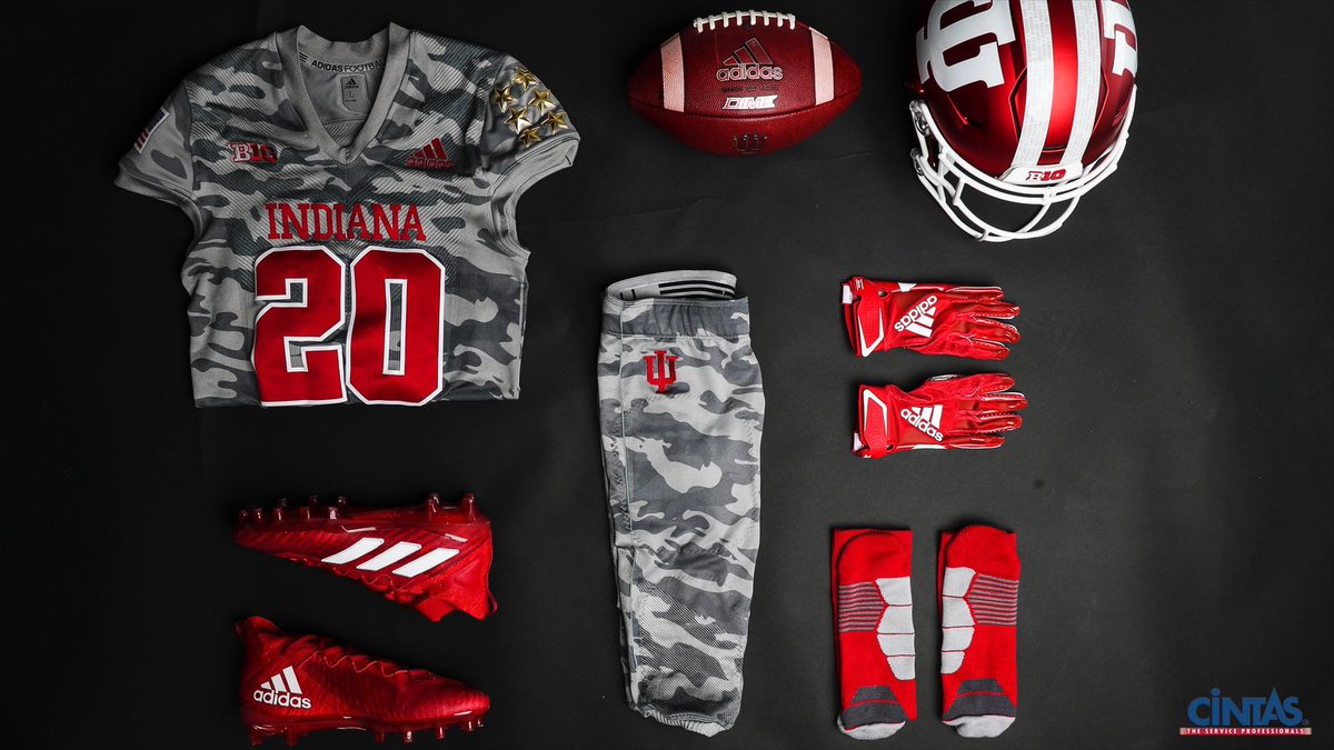 IndianaFootball's tweet photo. 🔴🎖⚓️🔴

#teamadidas | #IUFB https://t.co/lCUUv9DS8T