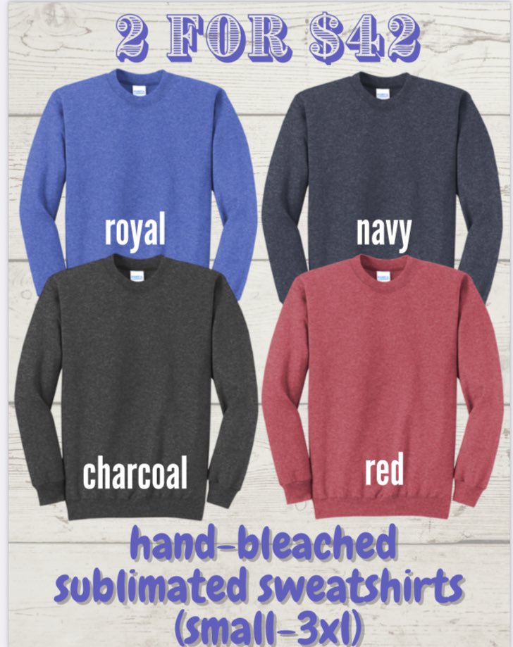 CharlieLackey's tweet photo. https://t.co/hHxWMedwYL

Black Friday sale happening on our fb group!! These deals end Monday at midnight so we’ll have them in time for Christmas gifts! We offer shipping and local pickup 🎁❤️ https://t.co/WxsNyzlmfM