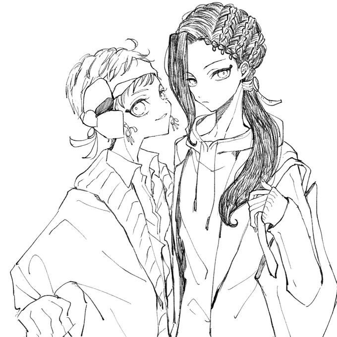 描きやすいお顔とバランスを発見してから筆が進むようになったぞ……?✨
こんな枚数描けたの久しぶり……自分の絵見失いすぎてもはや描くの止めようかと思ってたからよがっだ……←
ついでに線画から進まないマンも卒業したいがね!? 