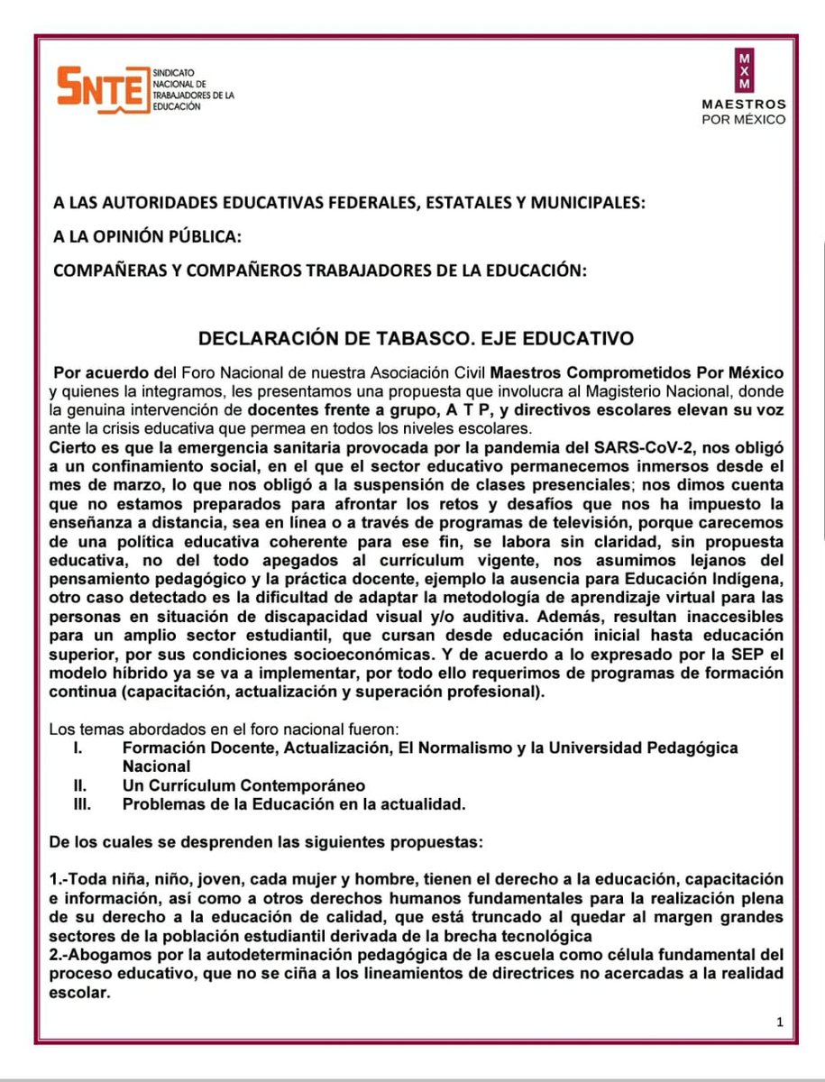 MxM_Puebla's tweet photo. Fortalecer a los alumnos normalistas  con una formación integral que contribuye al perfil de egreso. #MXMDeclaracionTabasco
#mxmejeeducativo
#FelizSabadoATodos https://t.co/Dh2mFn0MQ5