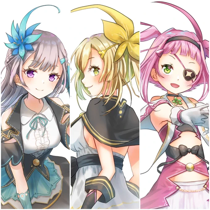 アザレア組できた!
本に入れる用はもっとパワーアップしてます?✨
これは人物だけのコラージュ 