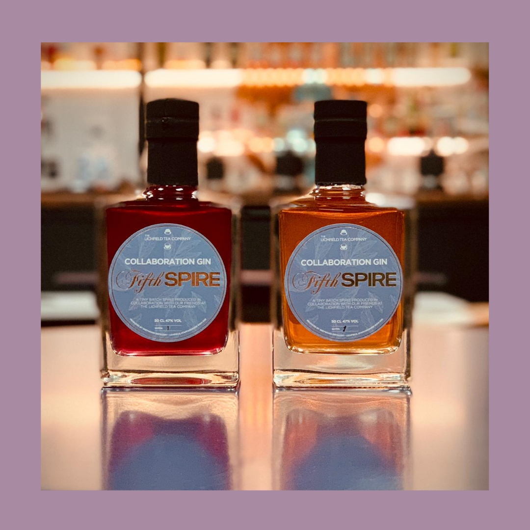 To early? Well as a wise woman said to me (my mother) it is well over the yardarm - somewhere.  So we have no shame in shouting about our collaboration with our good friends at The Spirit Works. Using LTC teas and  Fifth Spire Gin they have created something quite special!