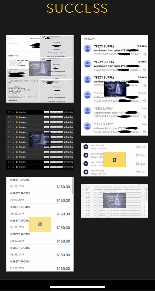 I’ve never posted some success on here Wouldn’t have done it without the crew. Groups at the time being : @tgc_fnf Bots : @Cybersole | @destroyerbots | @VeloxPreme | @RMekpreme Proxies : Had to be @AUProxies | @fogldn